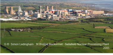 St Bridget Beckermet 1 -NY0203 Sellafield Nuclear Processing Plant