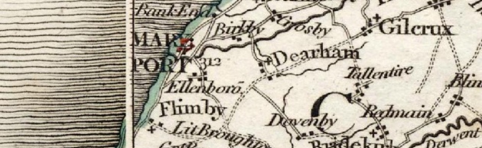 Historic Map showing Maryport