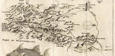 George Smith's map of the Black Lead Mines, Gentleman's Magazine 1751