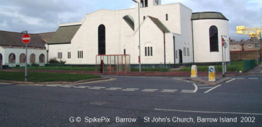 Barrow 9 -SD1968 St John's Church, Barrow Island
