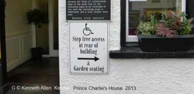 Kendal 6 -SD5192 Prince Charlie's House, Plaque.jpg